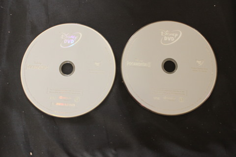 POCAHONTAS DVD 1 AND 2