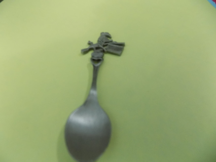 3 inch pewter Woody Woodpecker mini spoon collectable from Universal Studios