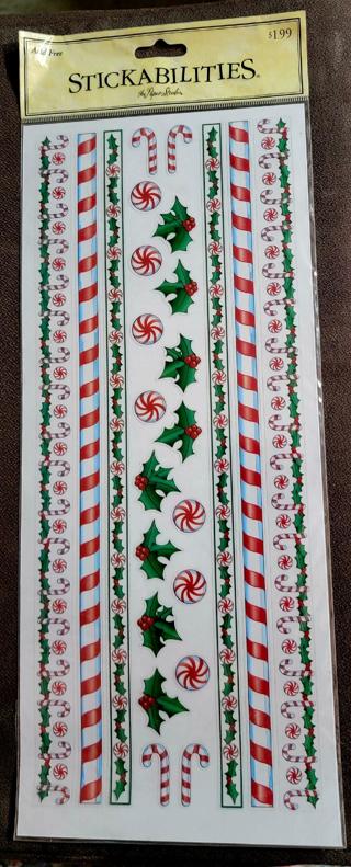 NIP - Christmas Border Stickers