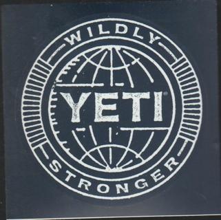 Two Yeti Stickers