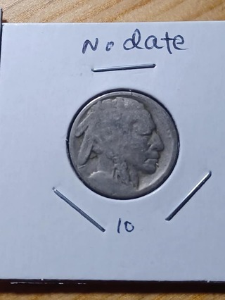 Buffalo Nickel No Date Present! 10.6