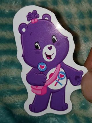 Care bear Cute new vinyl sticker no refunds regular mail only Very nice