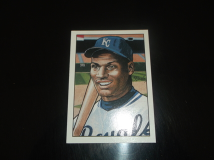 1990  topps   Bowman  bo  jackson   Art Sweepstakes Card    Kansas City Royals