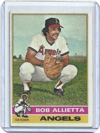 1976 TOPPS BOB ALLIETTA CARD