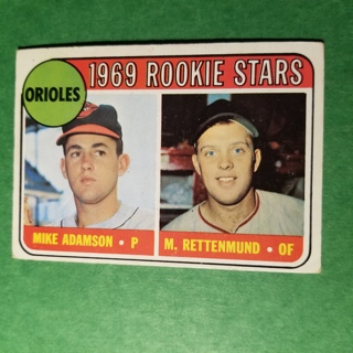 1969 - TOPPS BASEBALL CARD NO. 66 - 1969 ROOKIE STARS - ORIOLES