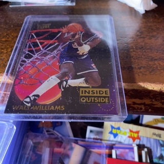 1994-95 fleer ultra inside outside Walt Williams basketball card 