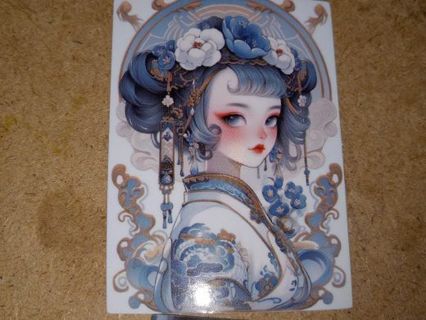 Anime one new vinyl sticker no refunds regular mail only Very nice