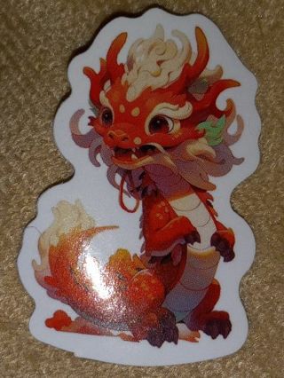 Cool one small vinyl sticker no refunds regular mail only Very nice quality!