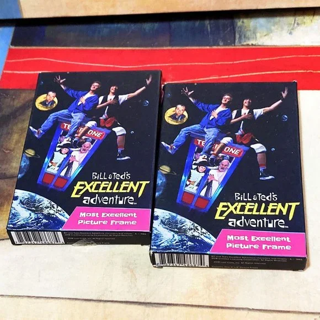 NEW (2) LOOTCRATE x BILL & TED'S EXCELLENT ADVENTURE RETRO MOVIE PICTURE FRAMES