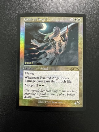 Exalted Angel MTG Magic the Gathering 30th Anniversary Promo Foil Card