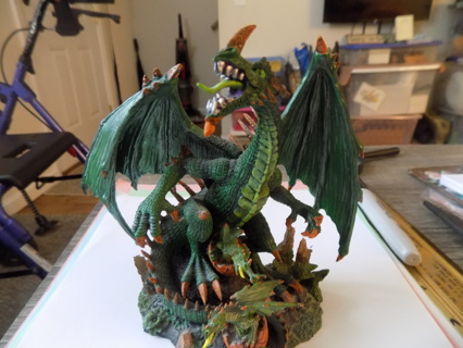 Born of Natures Wrath Dragons Lair Collection Mama Dragon and hatching babies