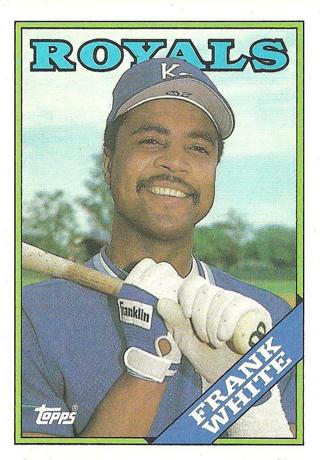 Frank White 1988 Topps Kansas City Royals