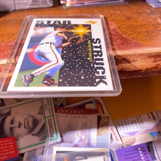 1996 score star struck cal Ripken jr baseball card 