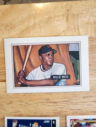 Willie Mays Sweepstakes Card