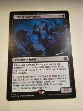 Magic the gathering mtg Urborg Scavengers rare card March of the machine