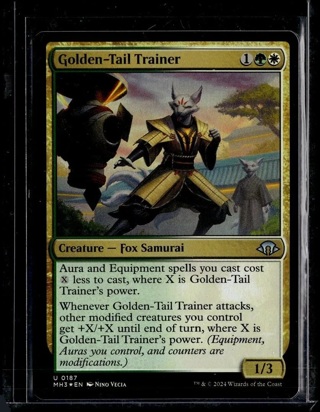 Golden-Tail Trainer - 187 - Foil - MH3 - NM - MTG Magic the Gathering