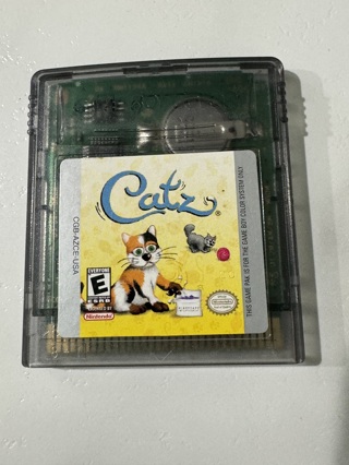  Vintage Nintendo Gameboy Catz Game