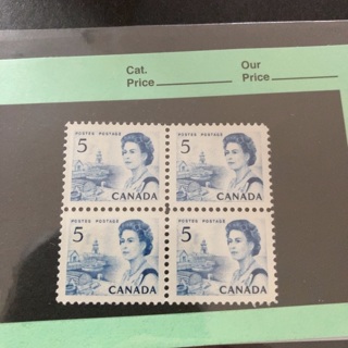 Canada MNH stamp block
