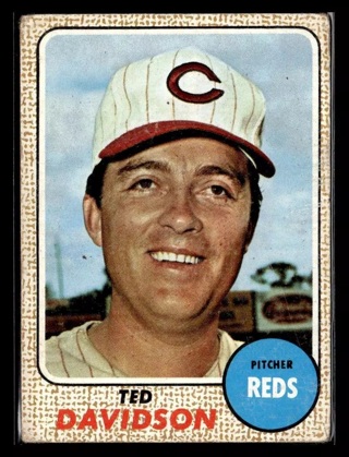 1968 Topps #48 Ted Davidson