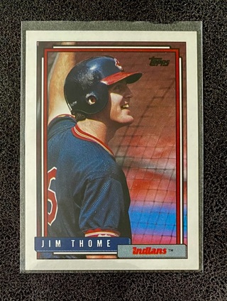 Jim Thome rookie card