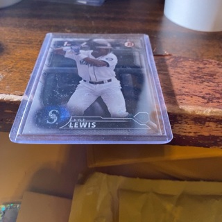 2017 bowman 1st Kyle Lewis baseball card 