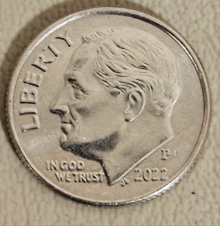 2022 P Roosevelt Dime