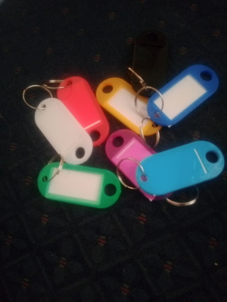 8 Luggage Garden Toy Tool Tags Many Colors