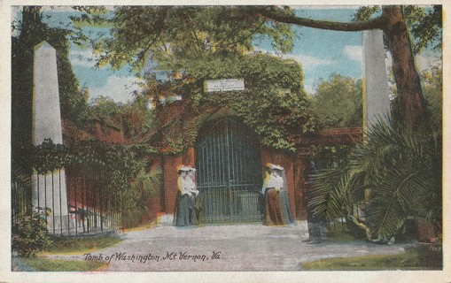 Vintage Unused Postcard: GIN: Home of George Washington, Mount Vernon