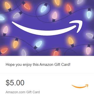$5 Amazon E-Gift Card