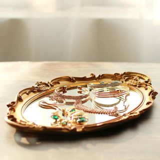 Antique Decorative Mirror Tray