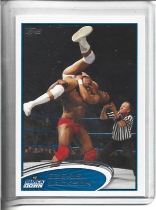 2012 Topps WWF/WWE Ezekiel Jackson #62 