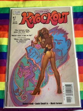 Codename: Knockout Comic Book Vertigo DC Comics #1 Issue July 2001 