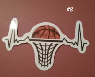 Basketball Vending Sticker #8