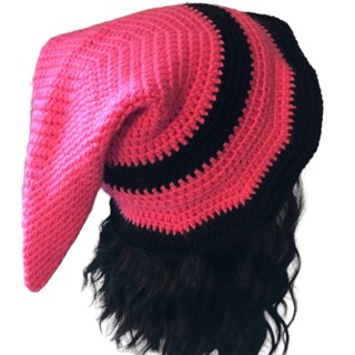 Handmade pink witch hat