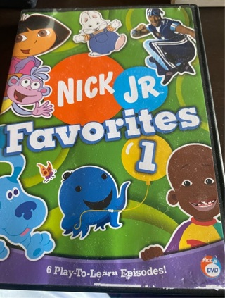 Nick jr favorites dvd 