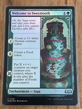 Magic the Gathering - Welcome to Sweettooth - Foil - Wilds of Eldraine