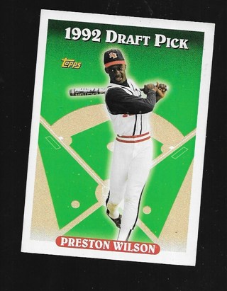 1992 PRESTON WILSON ROOKIE #132