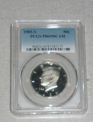 1985-S PCGS PR69 Kennedy Half Dollar