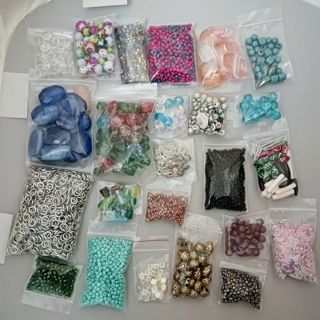 Craft Bead and Findings Jewelry Making Lot