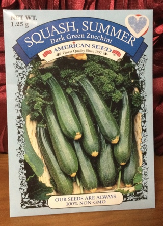 Squash, Summer Zucchini Seeds