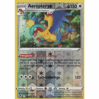 Tradingcard - 2022 Pokemon german Aeropteryx 147/195 HOLO REVERSE HOLO 