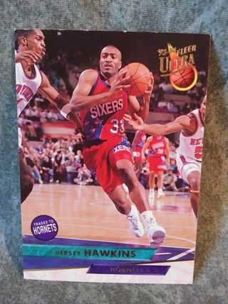 Basketball Trading Card Jersey Hawkins