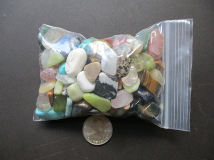 1 Bag of Smaill Tumbled Gemstones.