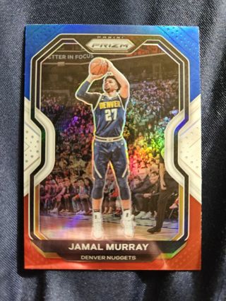 2020-21 Panini Prizm R/W/B Prizm Jamal Murray