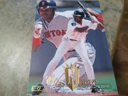 1994 FLAIR OTIS NIXON BOSTON RED SOX BASEBALL CARD# 265