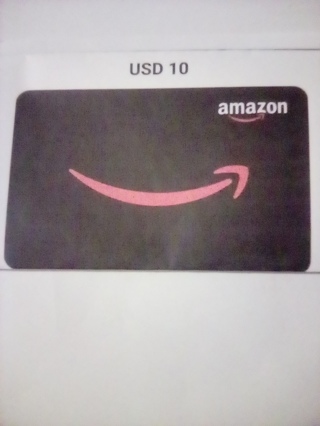 Amazon $10.00 e-gift card 