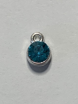 ♦♦BIRTHSTONE CHARMS~#3~MARCH~FREE SHIPPING♦♦