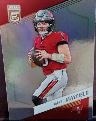 2023 ELITE BAKER MAYFIELD # 9 TAMPA BAY BUCCANEERS