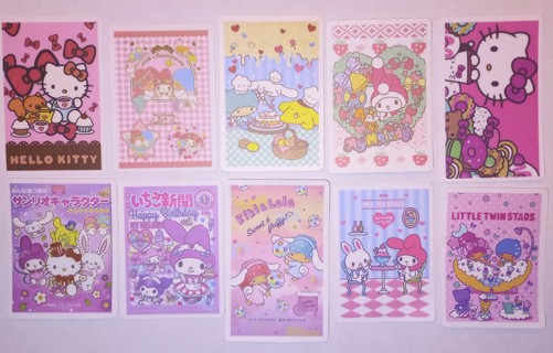 10 Kawaii Sanrio Stickers 