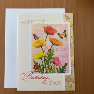 Warmest Wishes Birthday Card